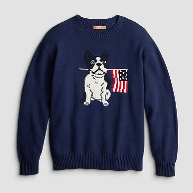 Juniors' Jollidays American Dog Sweater