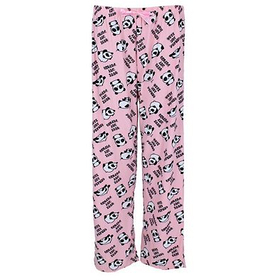 Mentally Exhausted Women's Plus Size Panda Sleeping is My Cardio Pajama Set