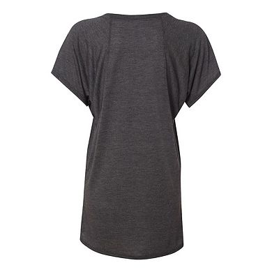 BELLA + CANVAS Womens Flowy Raglan Tee
