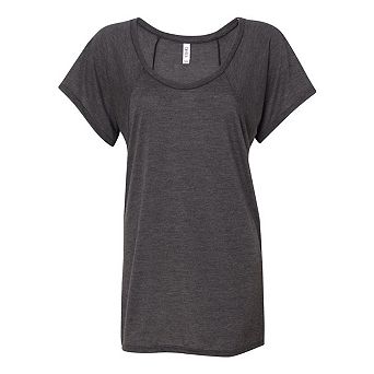 BELLA + CANVAS Womens Flowy Raglan Tee