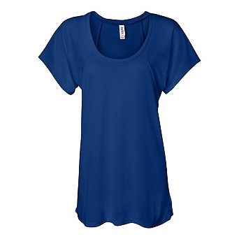 BELLA + CANVAS Womens Flowy Raglan Tee