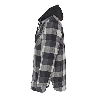 Burnside Quilted Flannel Hooded Jacket