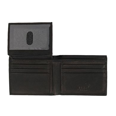CTM Men's RFID Wolf Embossed Bifold Wallet