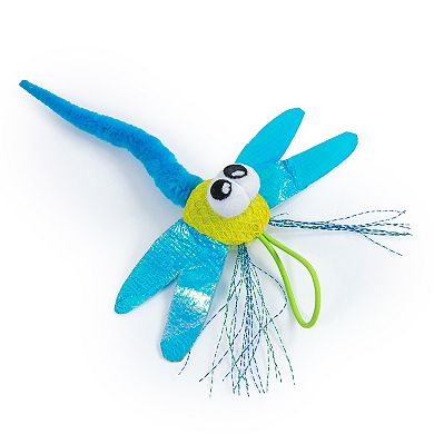 Catstages Catnip Butterfly & Firefly Plush Cat Toys 2-Pack
