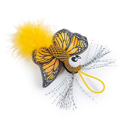 Catstages Catnip Butterfly & Firefly Plush Cat Toys 2-Pack