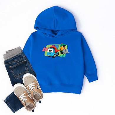 Leo the Truck Leo and Lifty Green - Toddler Hoodie