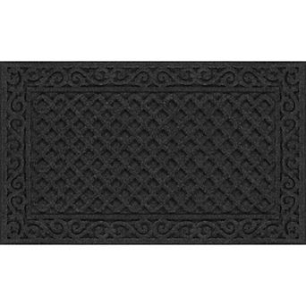 Apache Mills Textures Iron Lattice Non-Slip Weather & Stain Resistant Door Mat