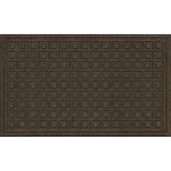 Apache Mills Texture Blocks Non-Slip Entrance Door Mat