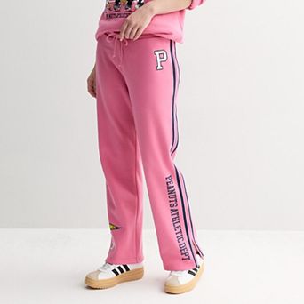 Juniors' Peanuts Athletic Dept. Fleece Pants