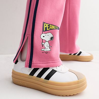 Juniors' Peanuts Athletic Dept. Fleece Pants