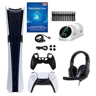 PS5 Pro 2TB Digital Console with $25 PNS Card & Accessories Kit