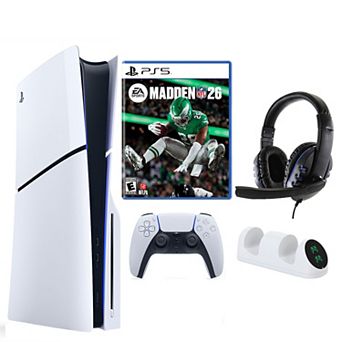 PS5 Slim with Madden NFL 26 & Accessories