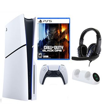 PS5 Slim with Black Ops 7 & Accessories