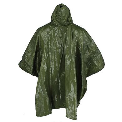SE Adult Aluminized Thermal Reusable Rain Poncho