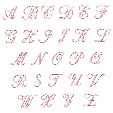 Linum Home Textiles Cotton Adornia Scallop 2-pc. Personalized Towel Set