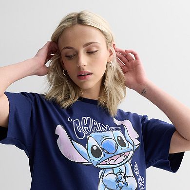 Juniors' SO® Short Sleeve Skimmer Tee