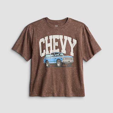 Juniors' SO® Short Sleeve Skimmer Tee