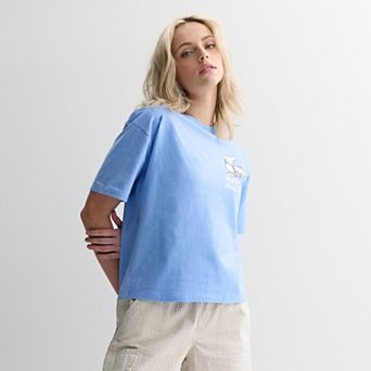 Juniors' SO® Short Sleeve Skimmer Tee