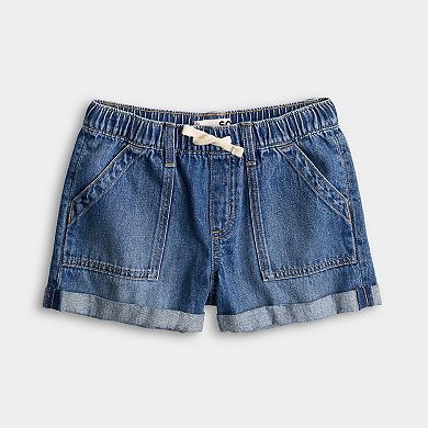 Girls 6-20 SO® Pull-On Drawstring Denim Shorts in Regular & Plus Size