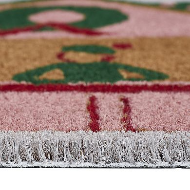 Hallmark Multi House Holiday Outdoor Coir Doormat