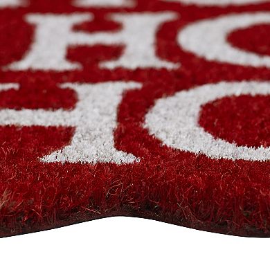 Hallmark "Ho Ho Ho" Holiday Outdoor Coir Doormat