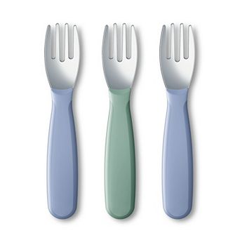 NUK First Choice 3-Pack Kiddy Cutlery Forks