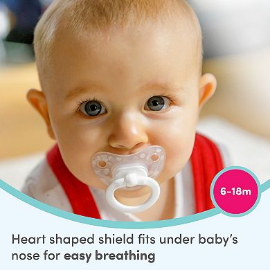 NUK First Choice Classic Pacifier 3-Pack