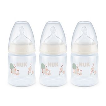 NUK First Choice 3-Pack Anti-Colic Smooth Flow Bottles