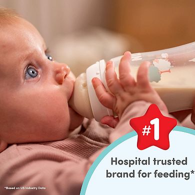 NUK First Choice 3-Pack Anti-Colic Smooth Flow Bottles