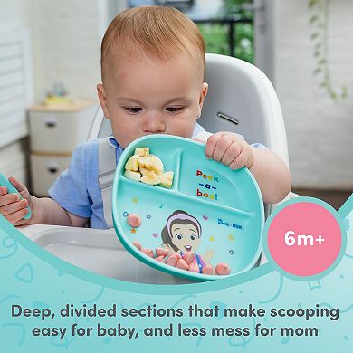 NUK Ms. Rachel 4-Piece Tableware Set