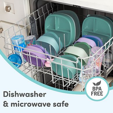 NUK First Choice Suction Bowls & Lids 2-Pack