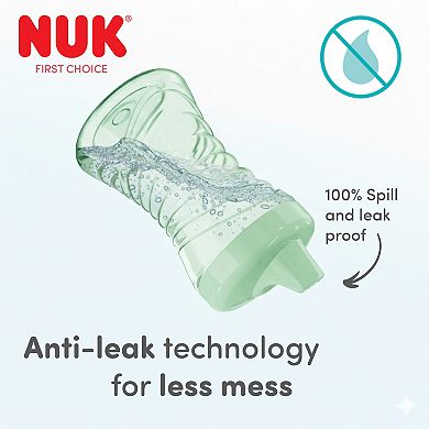 NUK First Choice Fun Grips Hard Spout Cup 2-Pack