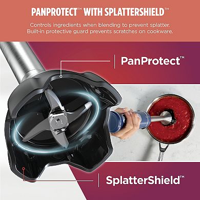 Ninja Power Duo Immersion Blender with Whisk & Blending Pitcher