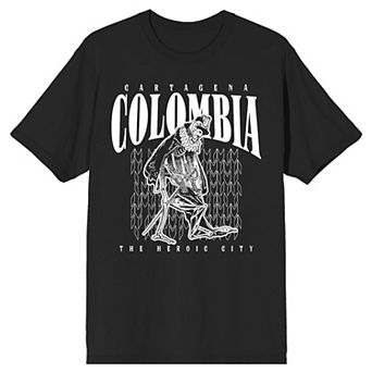 Men's Cartagena Colombia The Heroic City Graphic Tee