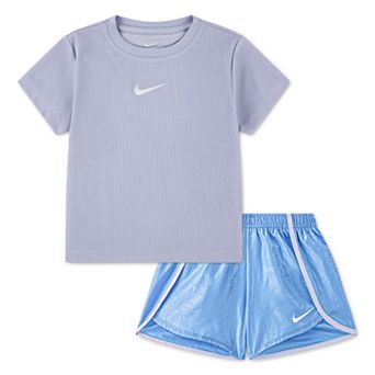 Girls 4-6x Nike Lace It Up T-Shirt & Dri-FIT Shorts 2 pc Set