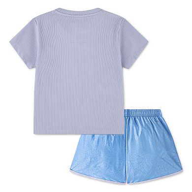 Girls 4-6x Nike Lace It Up T-Shirt & Dri-FIT Shorts 2-Piece Set