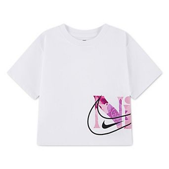 Girls 4-6x Nike Move With Nature "Just Do It." Boxy Short Sleeve T-shirt