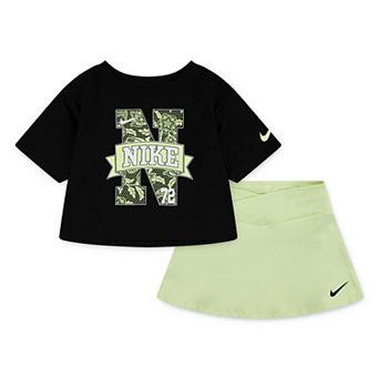Toddler Girls Nike Lace It Up Top & Dri-FIT Skort 2 pc Set