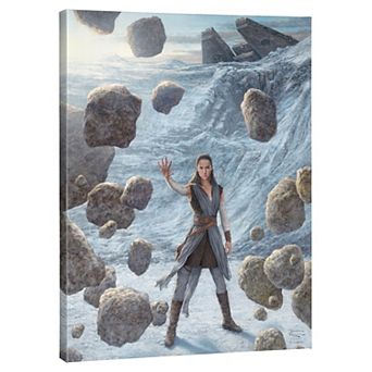Thomas Kinkade Star Wars: The Rise of Skywalker ‘Rey of Hope’ Gallery Wrapped Canvas 24" x 30" Wall Art