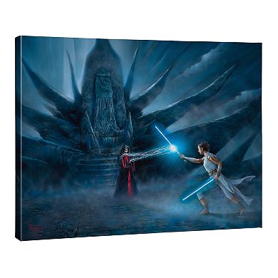 Thomas Kinkade Star Wars: The Rise of Skywalker ‘Rey’s Awakening’ Gallery Wrapped Canvas 24" x 30" Wall Art