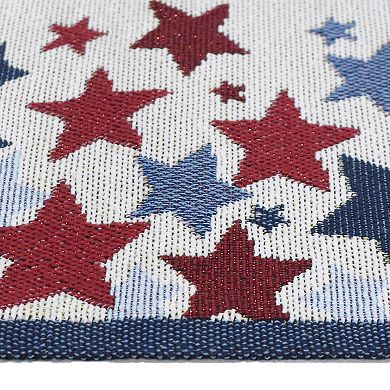 Celebrate Together Americana Star Tapestry Placemat