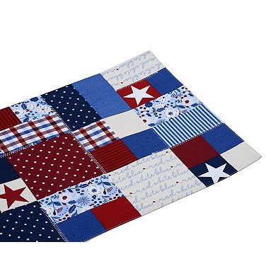 Americana Faux Applique Placemat