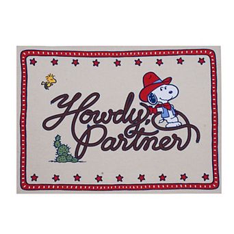 Americana Snoopy Cowboy Placemat