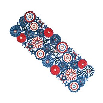 Celebrate Together™ Americana Fireworks Cutout Table Runner