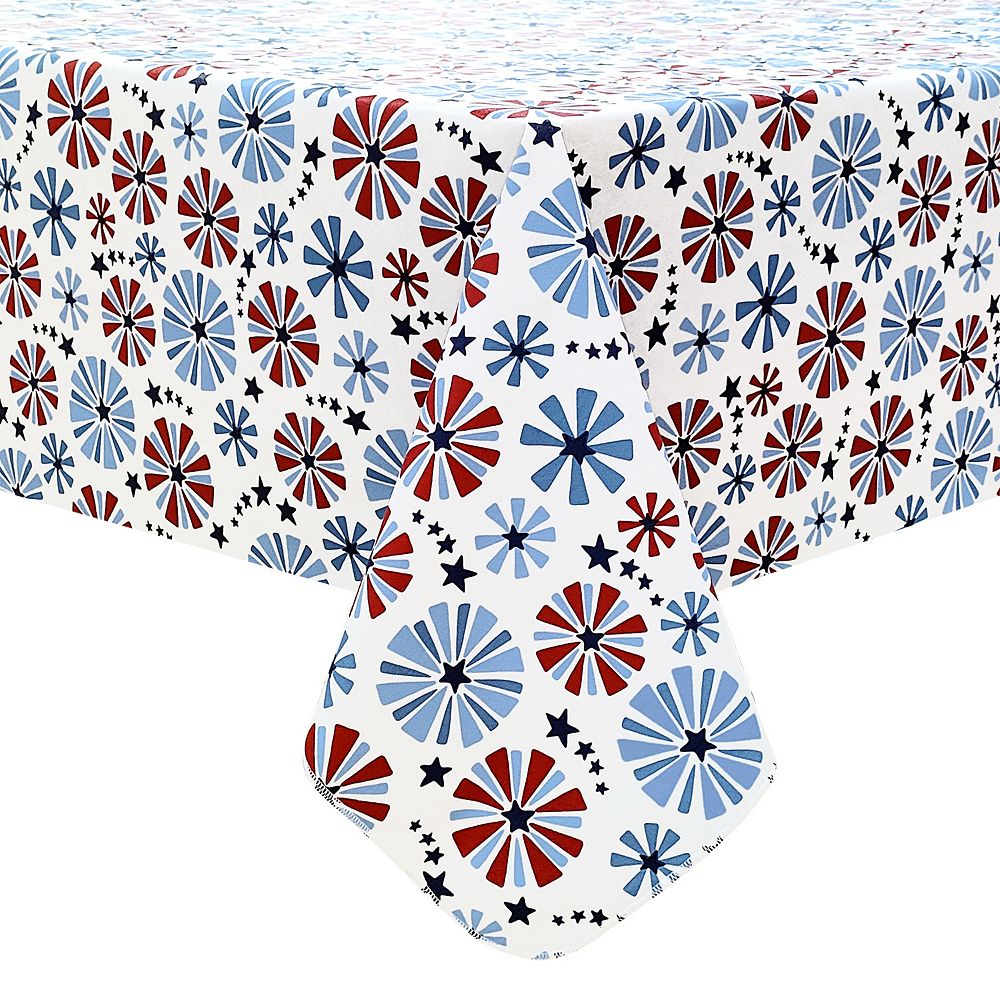 Celebrate Together™ Americana Fireworks Print Tablecloth