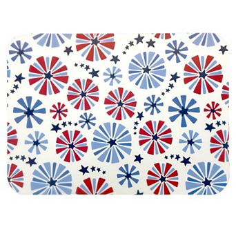 Americana Fireworks Wipe Clean Placemat