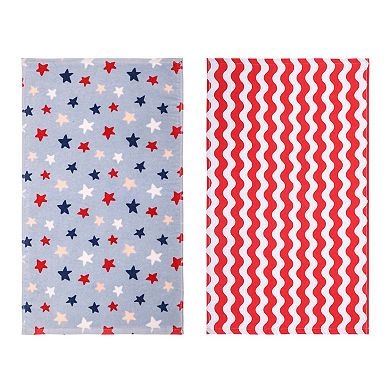 Americana 2-pk. Star Toss Kitchen Towels