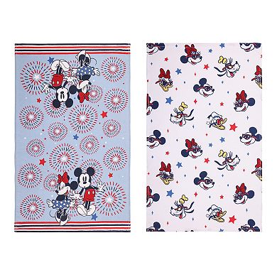 Americana Disney's Mickey & Minnie 2-pk. Kitchen Towels