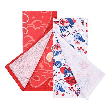 Americana 2-pk. Cowboy Cat Kitchen Towels