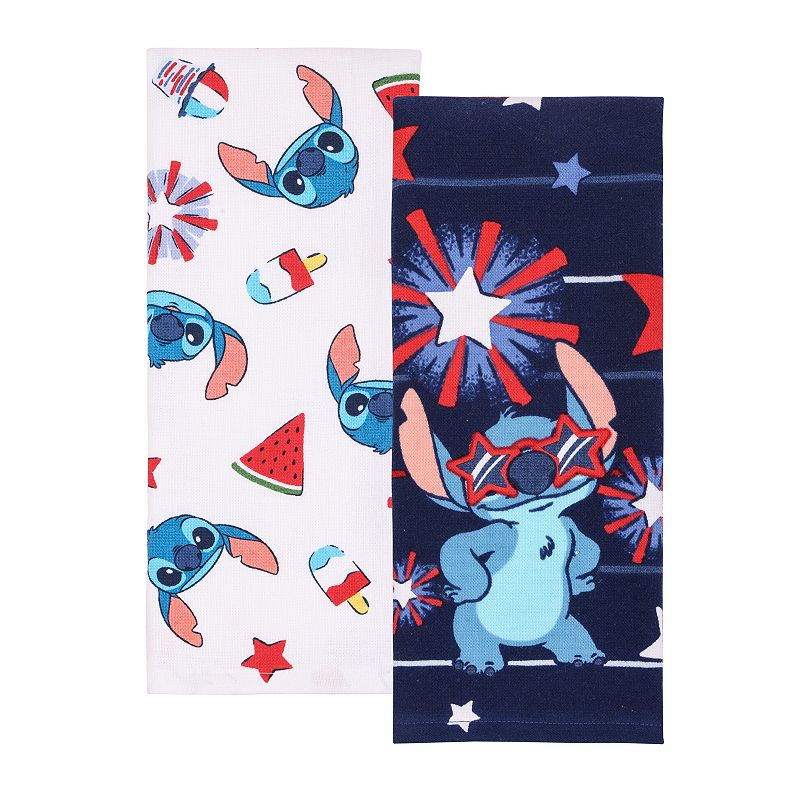 Celebrate Together™ Americana 2-pk. Stitch Kitchen Towels, Blue